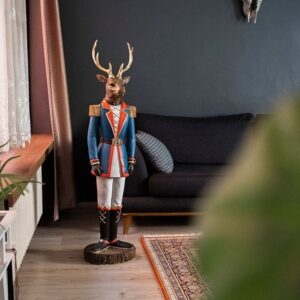 6ft tall deer nutcracker