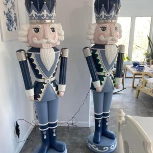 Buy Two 5ft Candy Nutcrackers: Elevate Your Holiday Decor